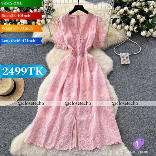 Elegant Cotton Chikankari Kurti – Hand-Embroidered Ethnic Wear for Women