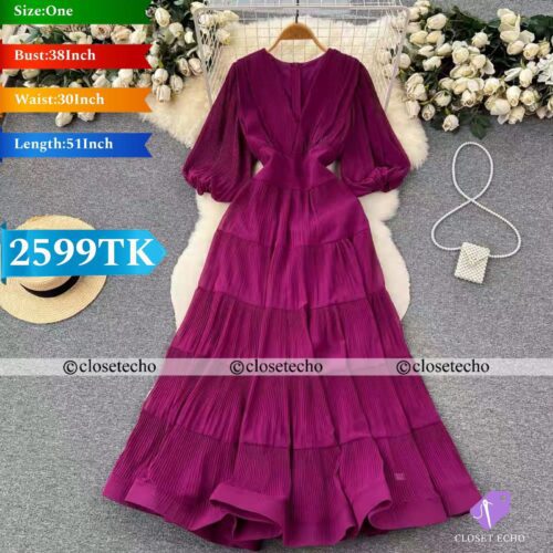 PRE ORDER BASED LAYER GOWN